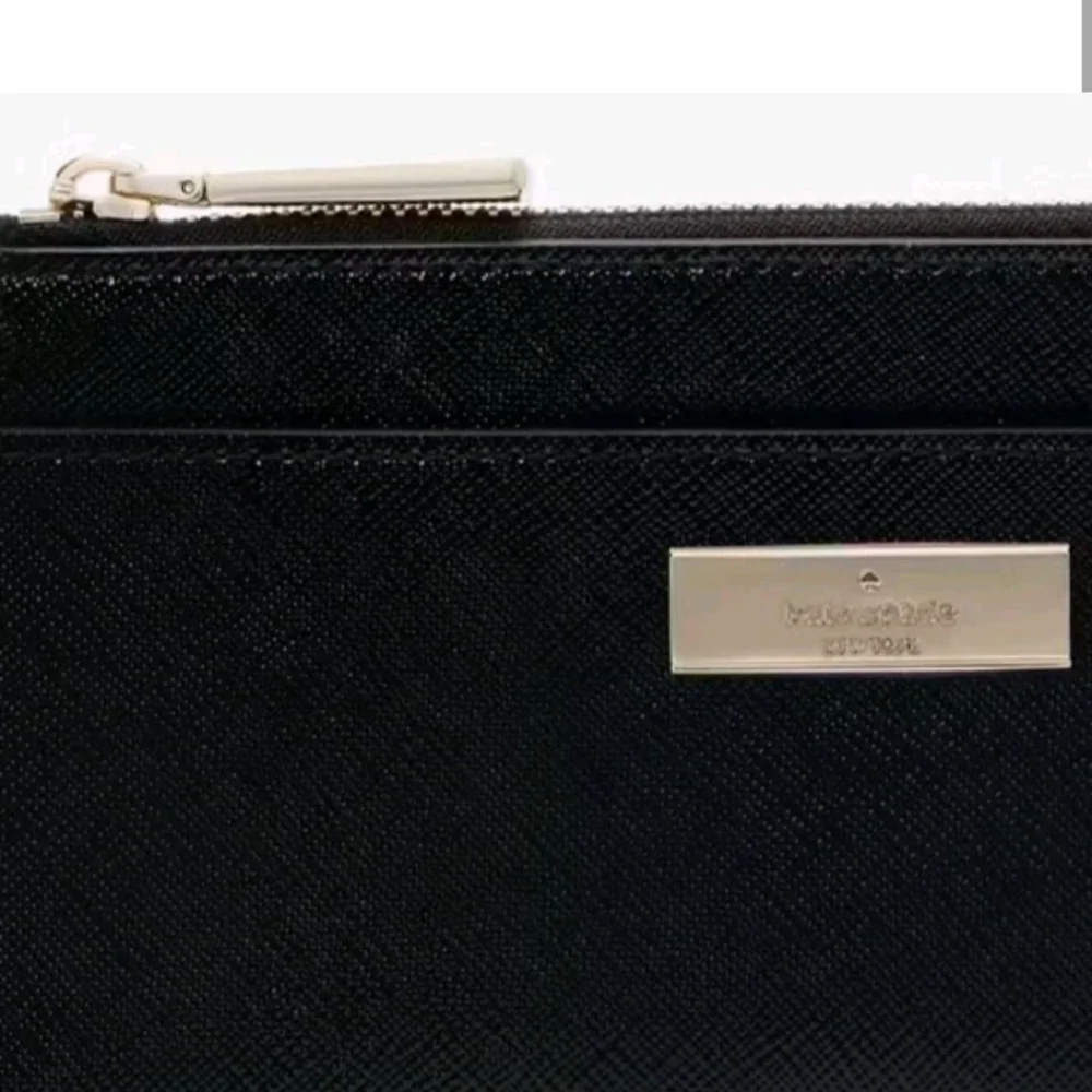 Kate Spade *Kenzie* Large Slim Cardholder Wallet in Black - Picture 6 of 14